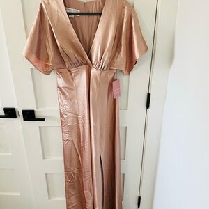 Birdy Grey Blush Satin Dress
